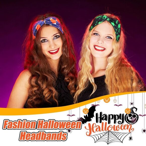 21 Pcs Fall Holiday Headbands for Women Thanksgiving Halloween Christmas main image 4